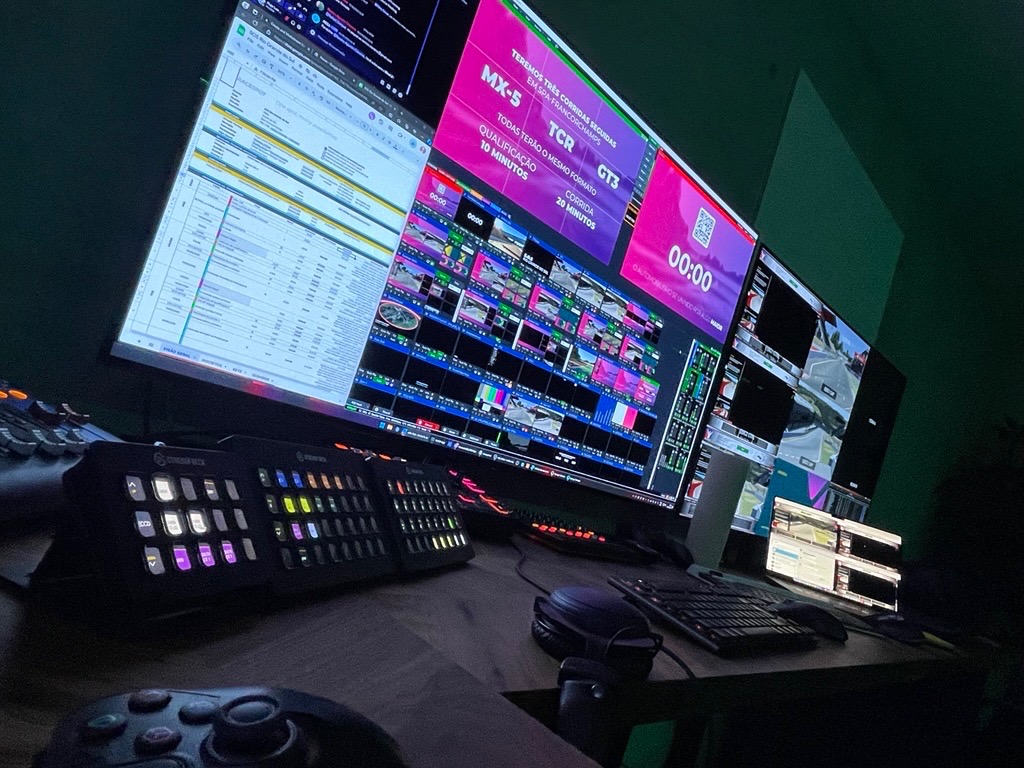 Racespot broadcast setup 4